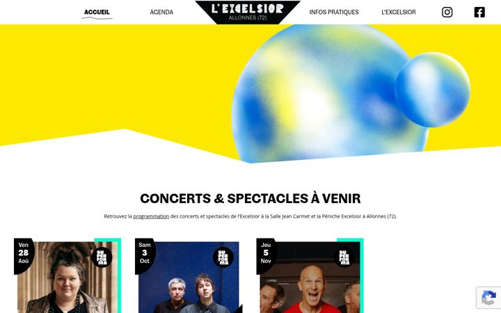 Screenshot of lexcelsior.fr