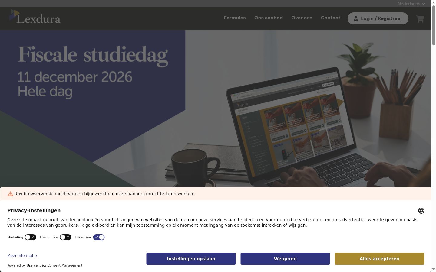 Sutikimo reklamjuostės, rodytos prieš bet kokią sąveiką, ekrano kopija