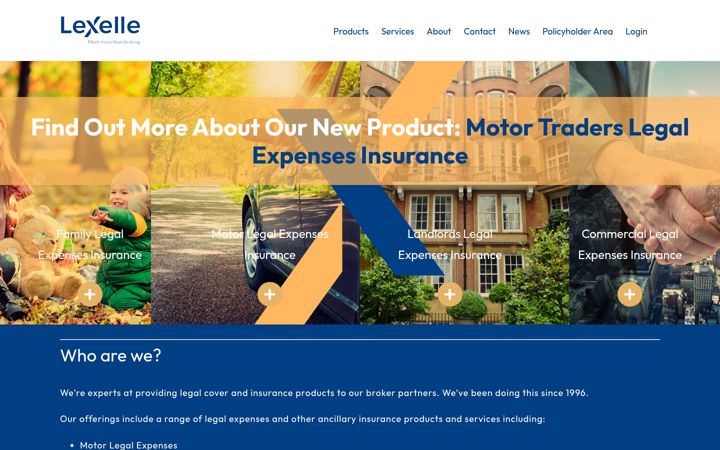 Screenshot of lexelle.com