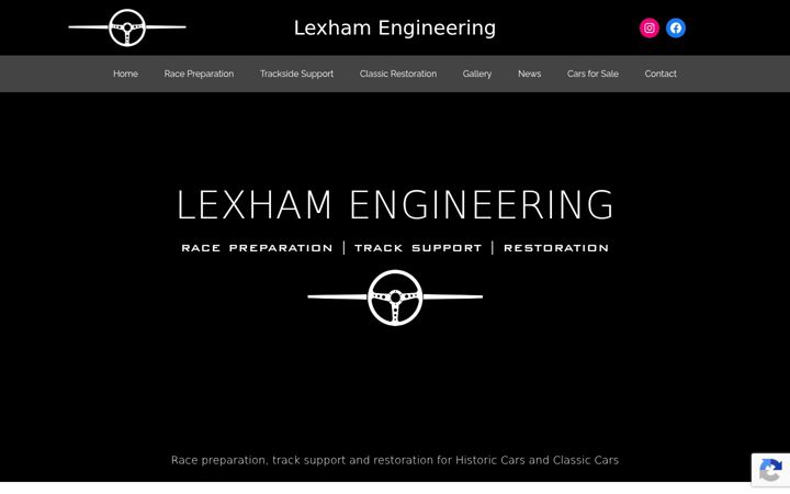 Screenshot of lexhamengineering.com
