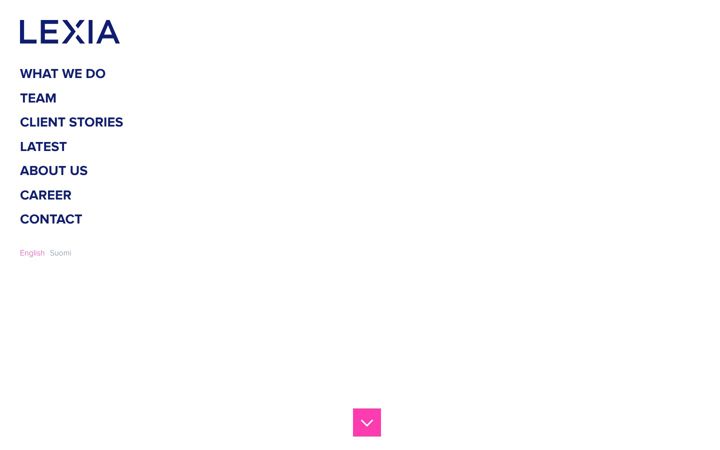 Screenshot ta' lexia.fi