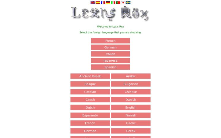 Screenshot of lexisrex.com