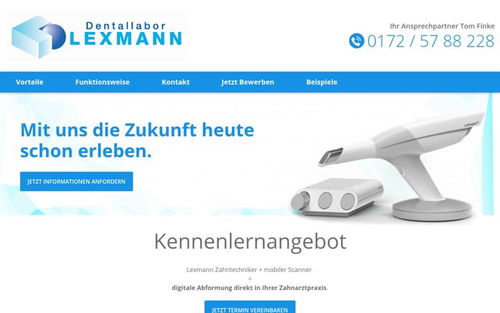 Screenshot of lexmann-digital.de
