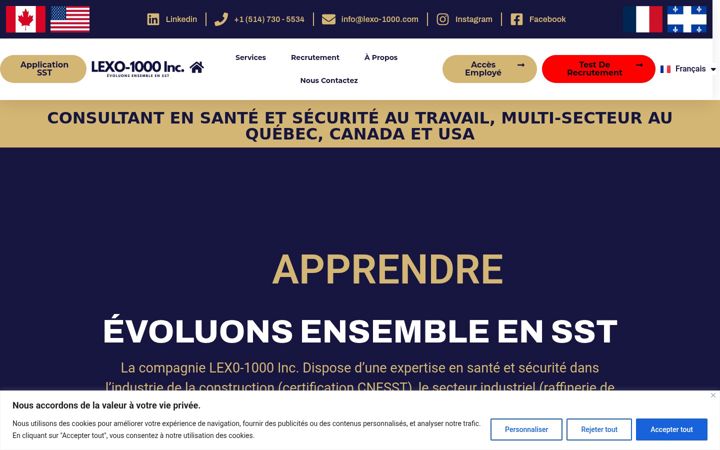Screenshot of lexo1000preventionsst.com
