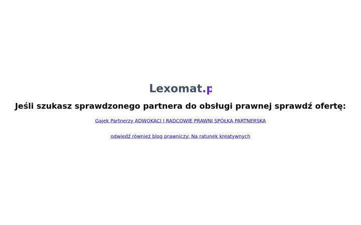 Screenshot of lexomat.pl