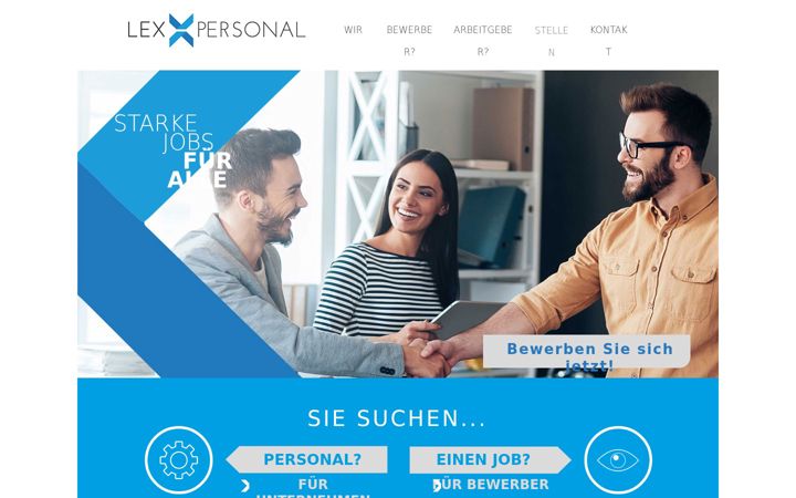 Screenshot of lexpersonal.de