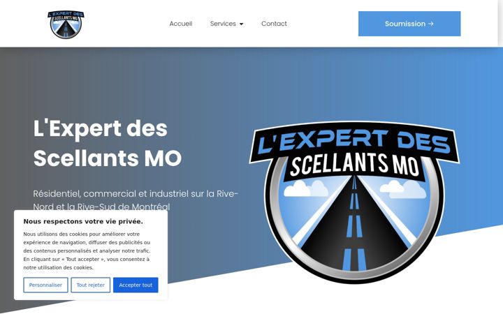 Screenshot of lexpertdesscellantsmo.ca