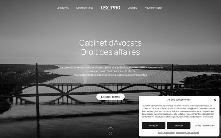 Screenshot of lexpro.fr