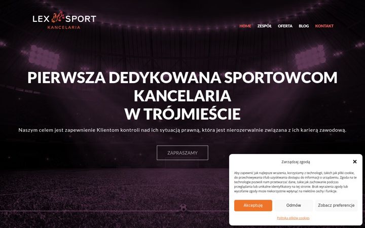 Screenshot of lexsport.pl