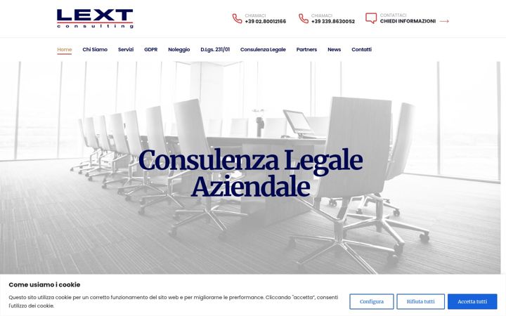 Screenshot of lext.it