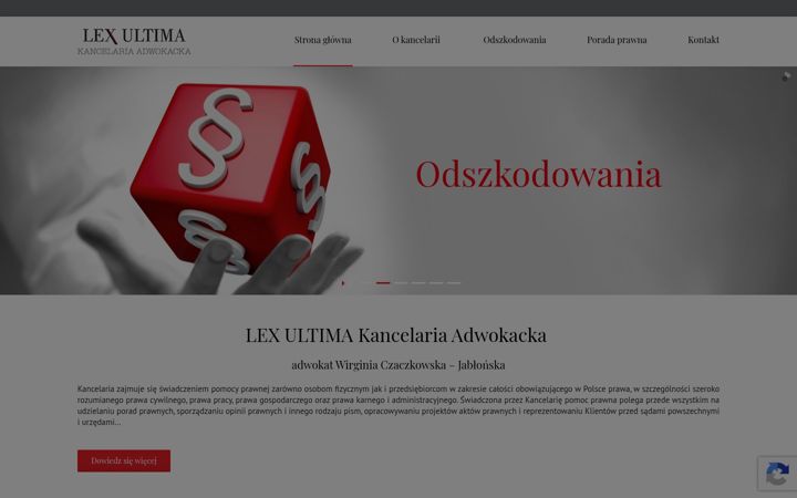 Screenshot of lexultima.pl