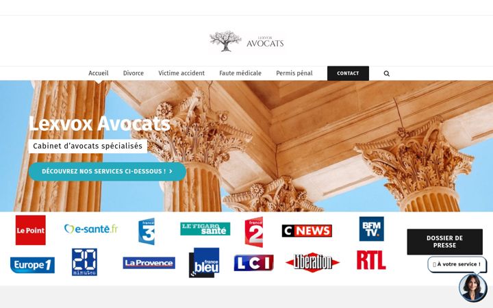 Screenshot of lexvox-avocat.fr