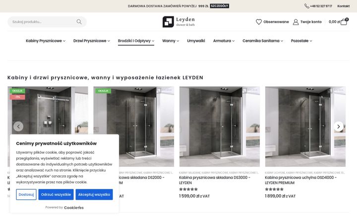 Screenshot of leyden.pl