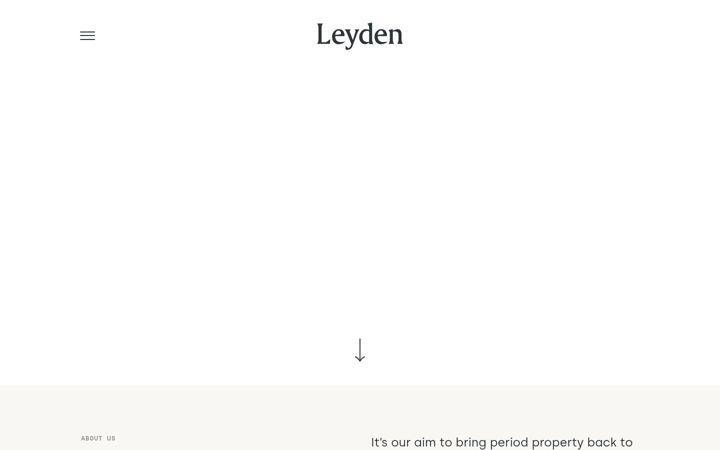 Screenshot stránky leydensw.co.uk