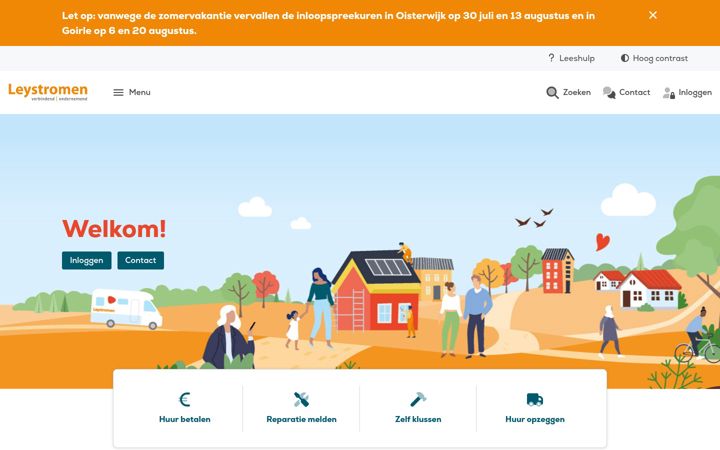 Screenshot of leystromen.nl