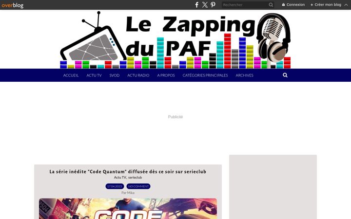Screenshot of lezappingdupaf.com