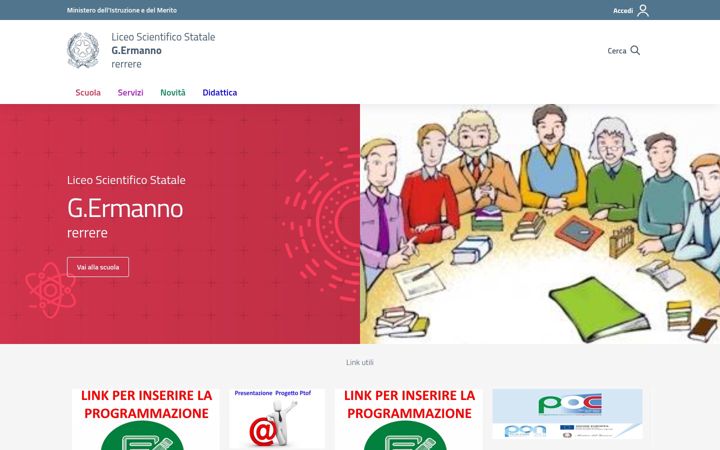 Screenshot of lezionicorso.it