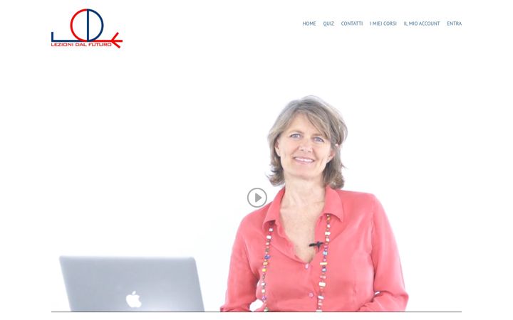 Screenshot of lezionidalfuturo.com