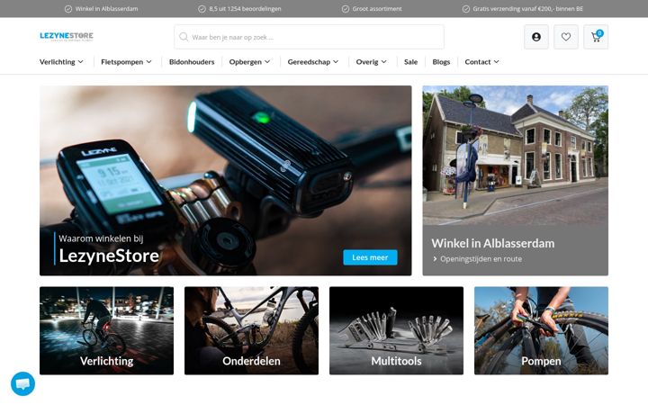 Screenshot of lezynestore.be