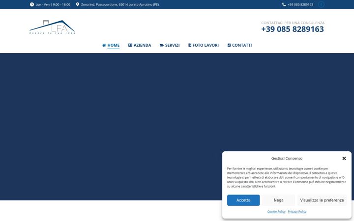 Screenshot of lfasrl.com