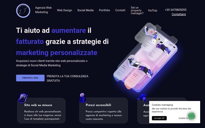 Screenshot of lfbusiness.it