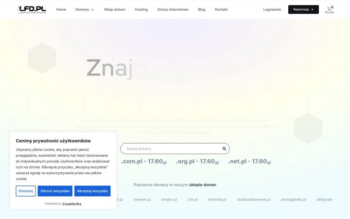 Screenshot of lfd.pl