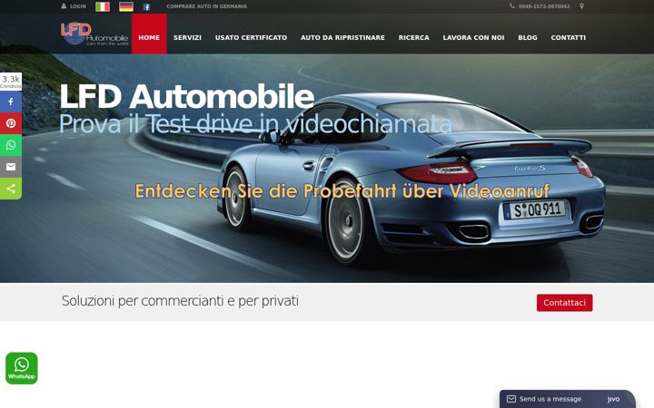 Screenshot of lfdautomobile.com