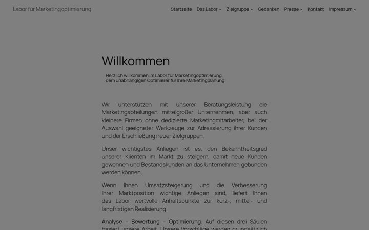 Screenshot of lfmo.de