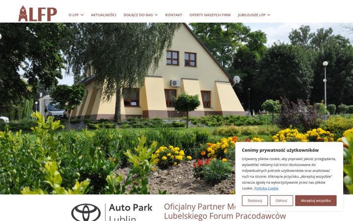Screenshot of lfp.biz.pl