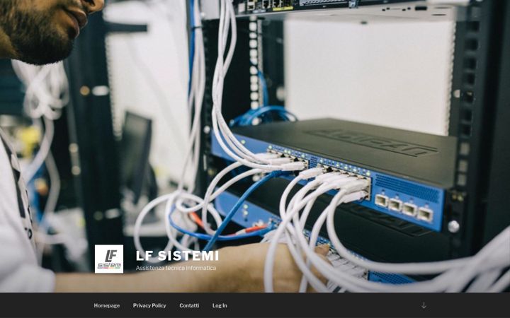 Screenshot of lfsistemi.com
