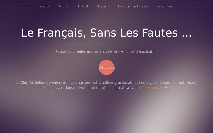 Screenshot of lfslf.org
