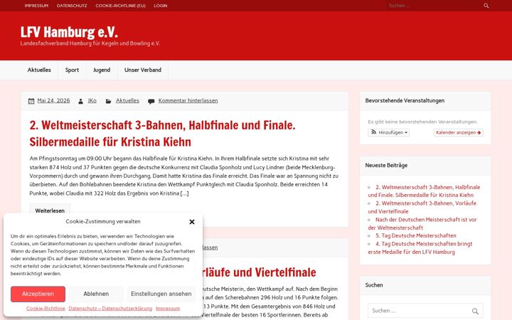Screenshot of lfv-hamburg.de