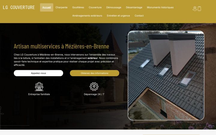 Screenshot of lg-couverture36.fr
