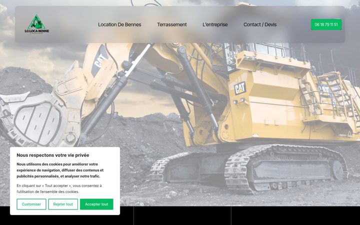 Screenshot of lg-locabenne.fr
