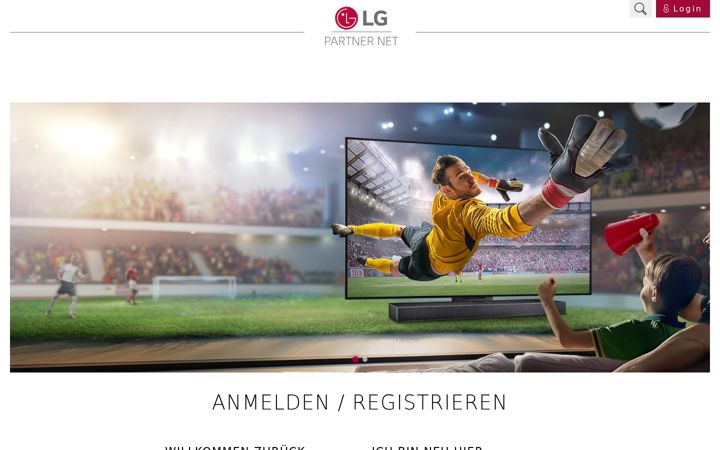 Screenshot of lg-partner.net