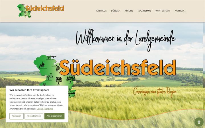 Screenshot of lg-suedeichsfeld.de