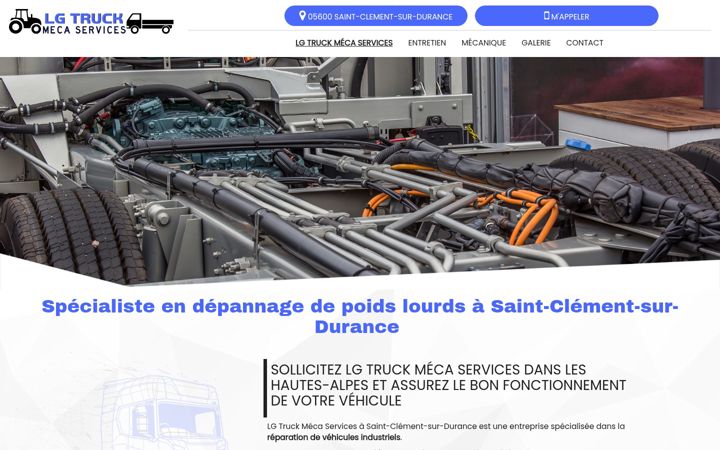 Screenshot of lg-truck-meca-services.fr