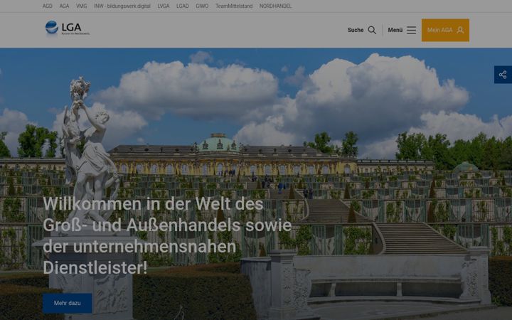 Screenshot of lgaonline.de