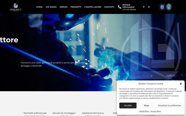 Screenshot of lgbilance.it