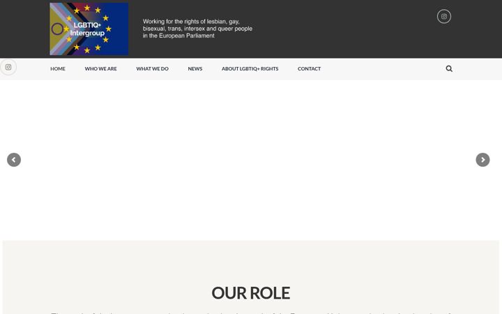 Screenshot of lgbti-ep.eu