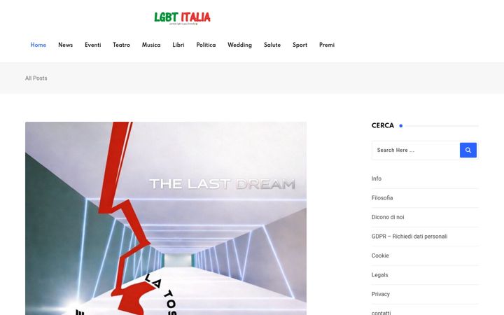 Screenshot of lgbtitalia.it