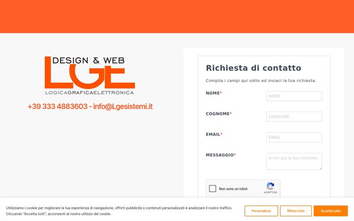 Screenshot of lgesistemi.it