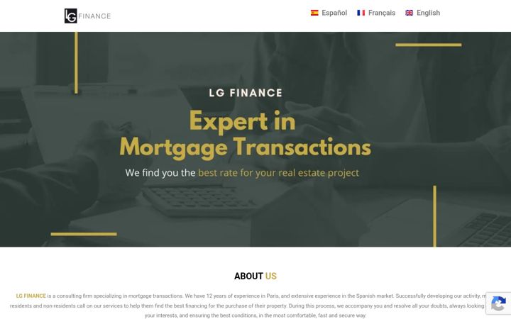 Screenshot of lgfinance.net