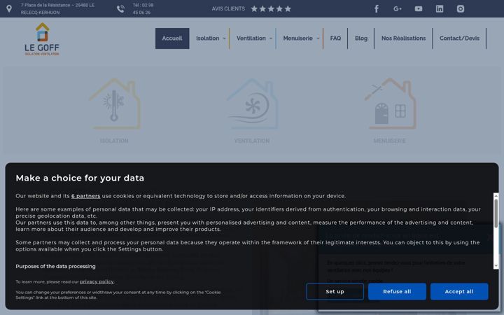 Screenshot of lgiv.fr