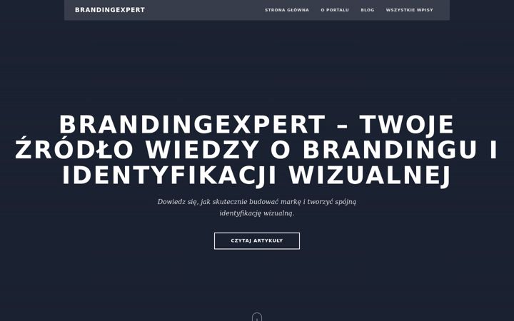 Screenshot of lgl-branding.pl