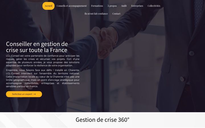 Screenshot of lgl-conseil.fr
