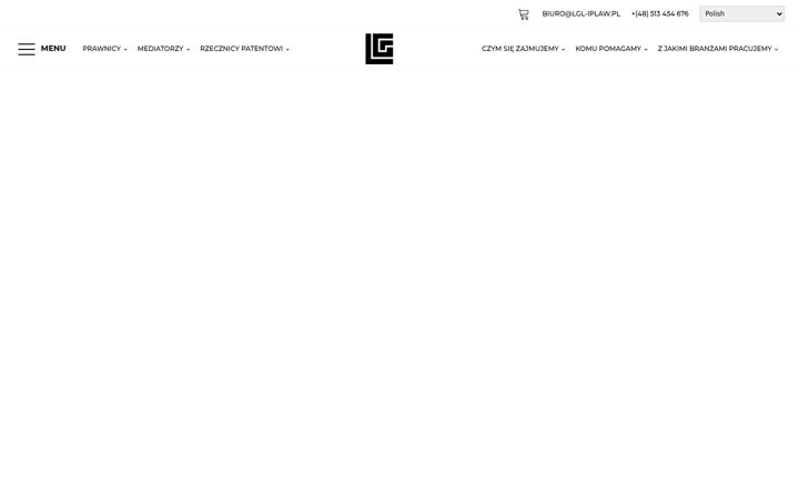 Screenshot of lgl-iplaw.pl