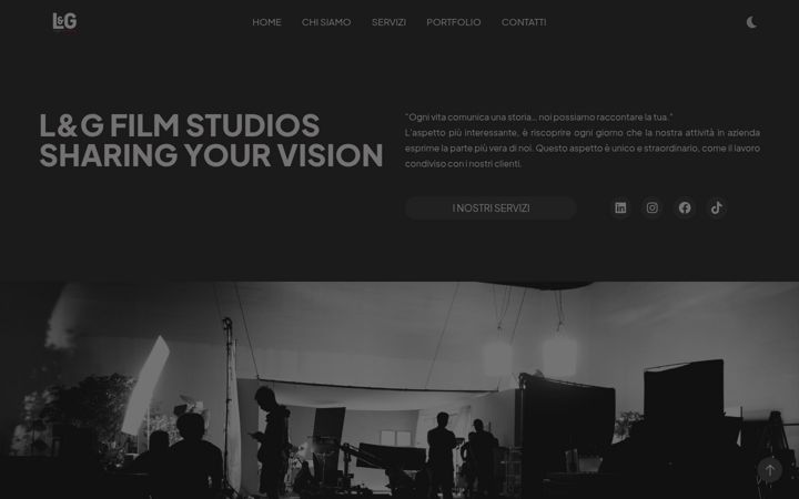 Screenshot of lgmediacompany.com
