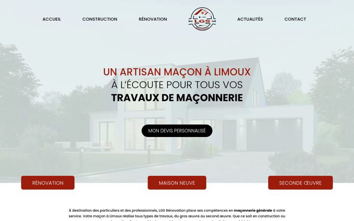 Screenshot of lgs-renovation.fr
