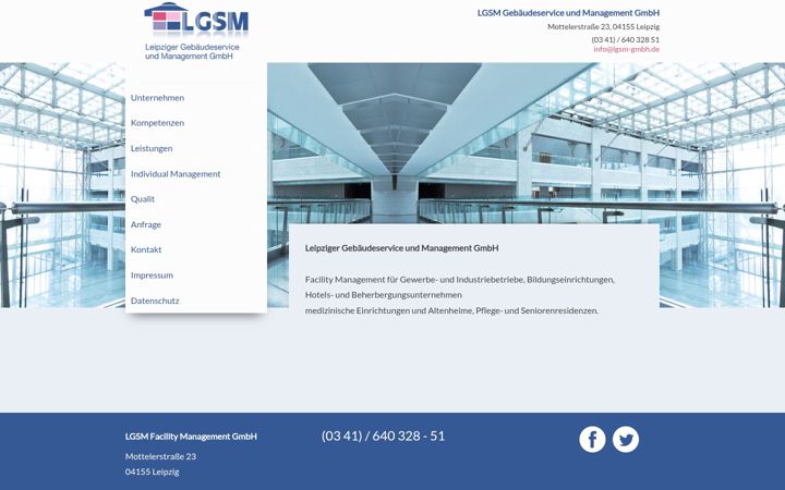 Screenshot of lgsm-gmbh.de